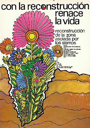 Water for Cabildo: Poster for voluntary youth summer work programs, Chile, 1972