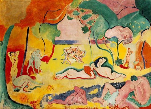 Matisse, Le bonheur de vivre (Joy of Life) 1905f